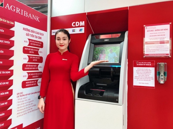 cách chuyển tiền qua atm agribank