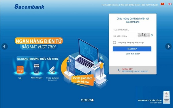 số tài khoản sacombank