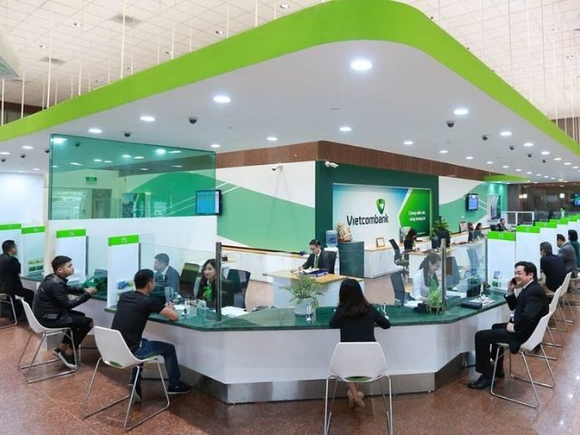 Cài đặt hạn mức tại quầy giao dịch Vietcombank