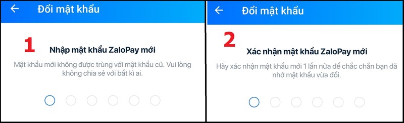 Nhập mật khẩu mới