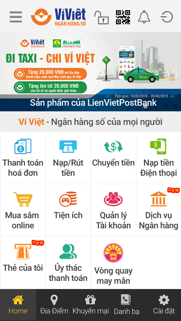 Tải app Ví Việt