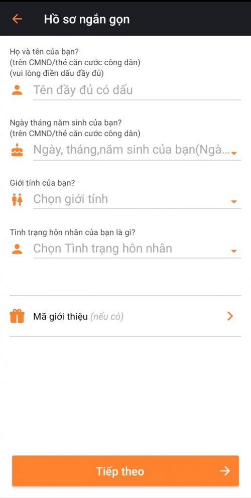 Cập nhật thông tin