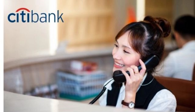 Hotline CSKH của ngân hàng CitiBank