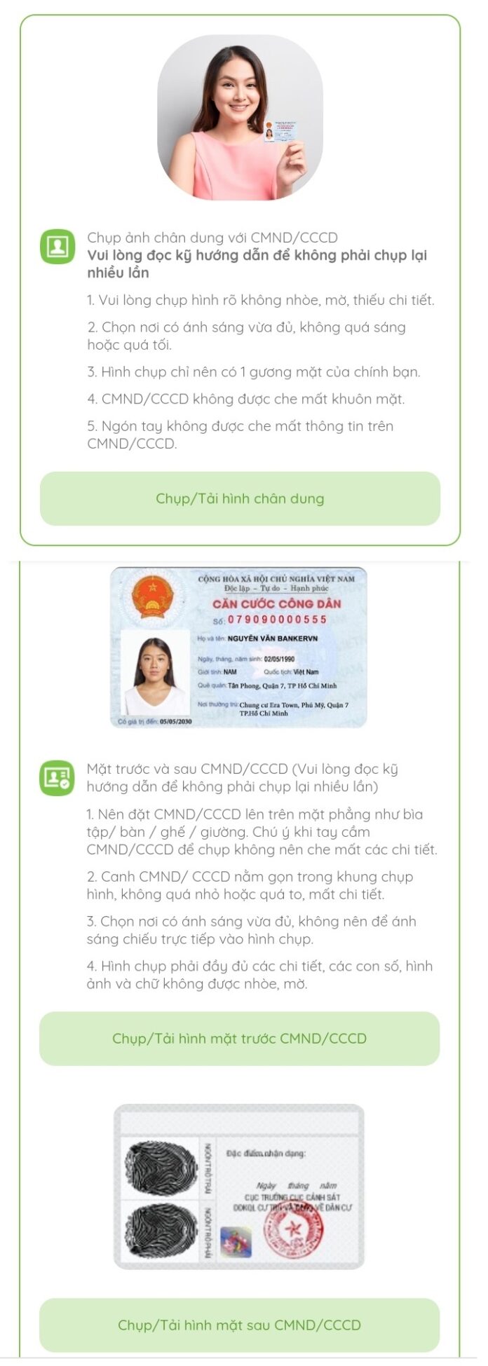 Doctor Đồng - Vay tiền Dr Đồng 10 Triệu chỉ cần CMND lãi 0% 35 Bước 5. Tải ảnh CMND/CCCD