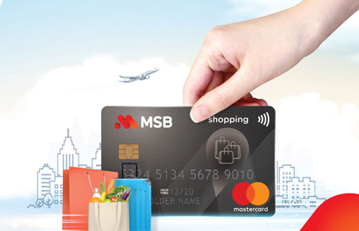 MSB Mastercard là dòng thẻ được miễn phí thường niên nhiều nhất