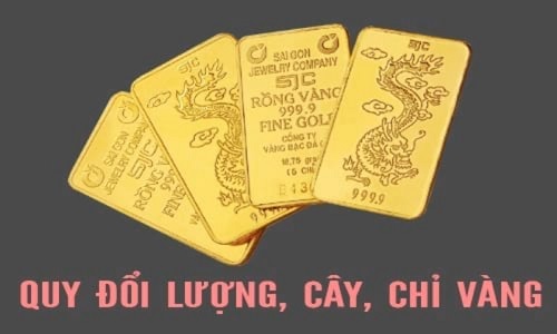 [QUY ĐỔI] 1 lượng vàng bằng bao nhiêu chỉ? - Tài chính 24H